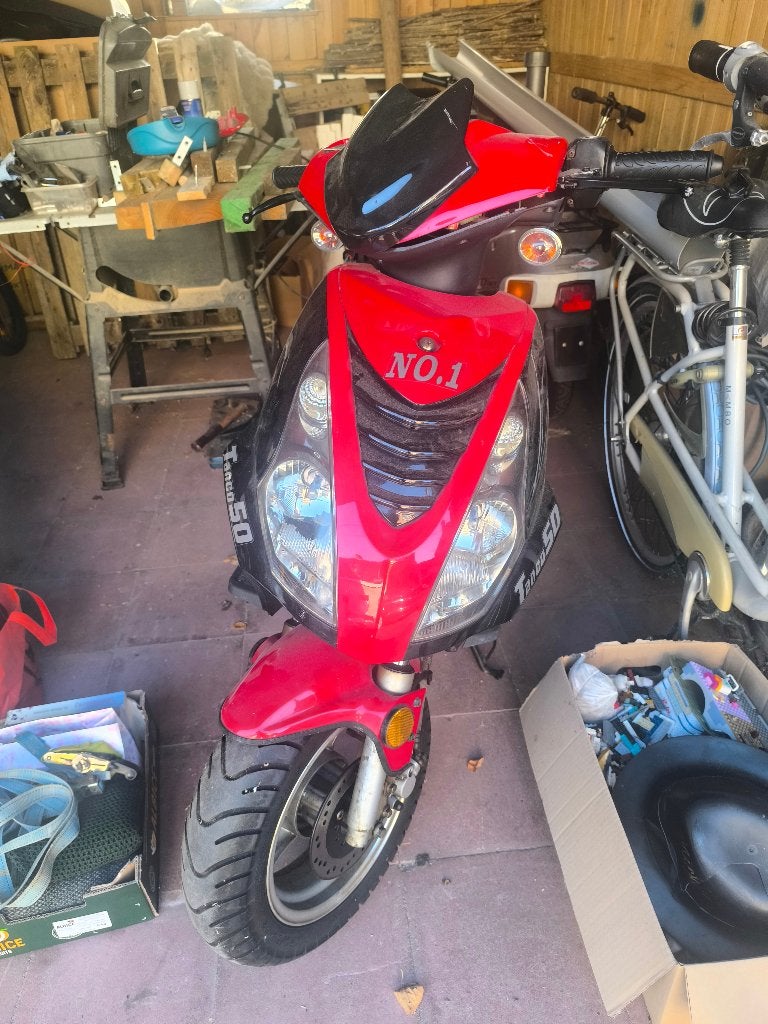 brommers, Gebruikt, 49 cc, Benzine, Ophalen