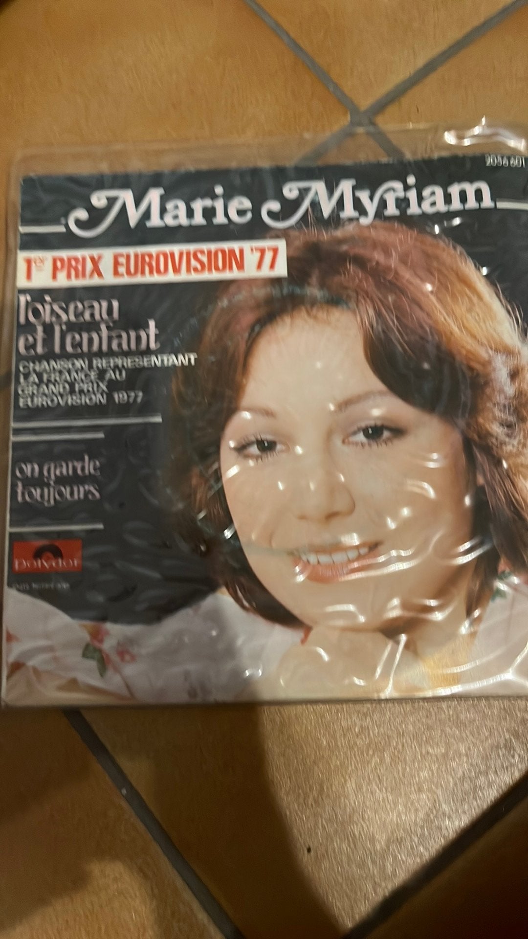 Vinyle 45 tours. Eurovision 1977. France, Enlèvement ou Envoi, Utilisé