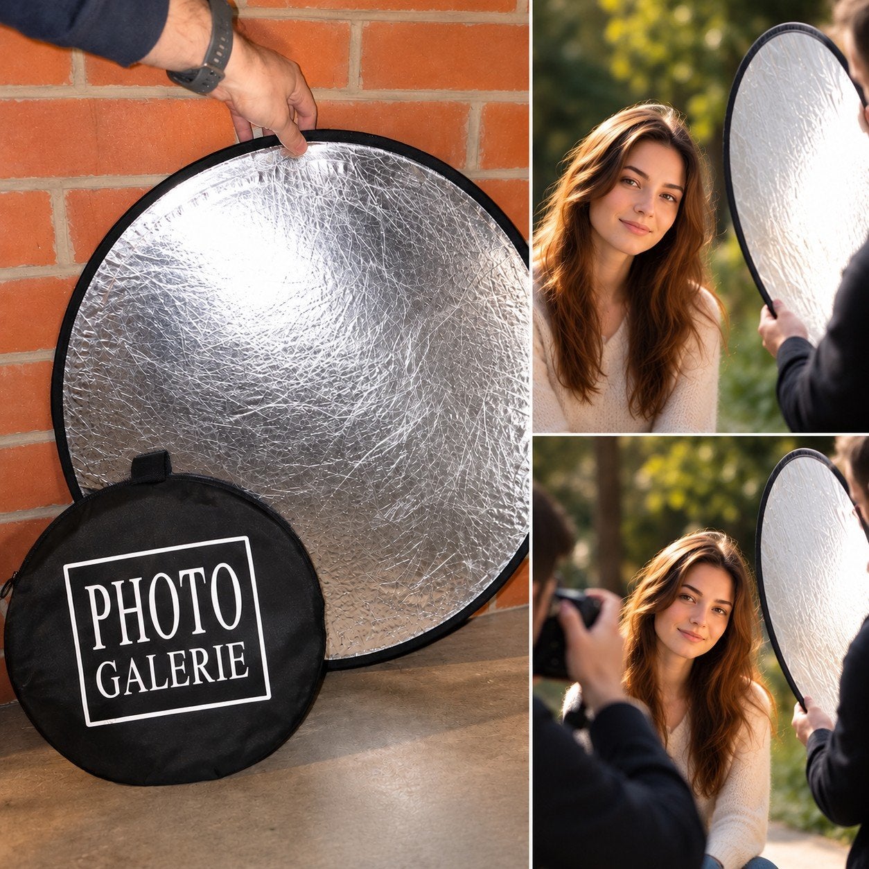 Réflecteur Photo Galerie 70 cm – 25 €, Enlèvement ou Envoi, Argent, Argent