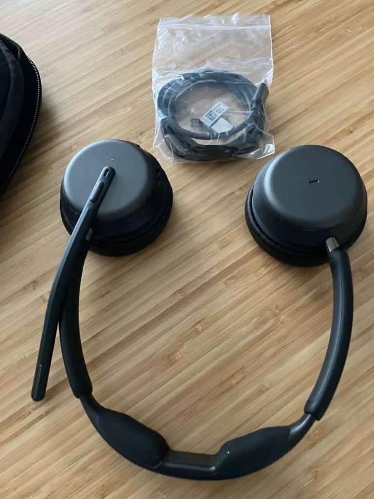 Epos by Sennheiser Impact 1060 UC Stereo ANC Headset, Computers en Software, Headsets, Nieuw, On-ear, Draadloos, Inklapbare microfoon