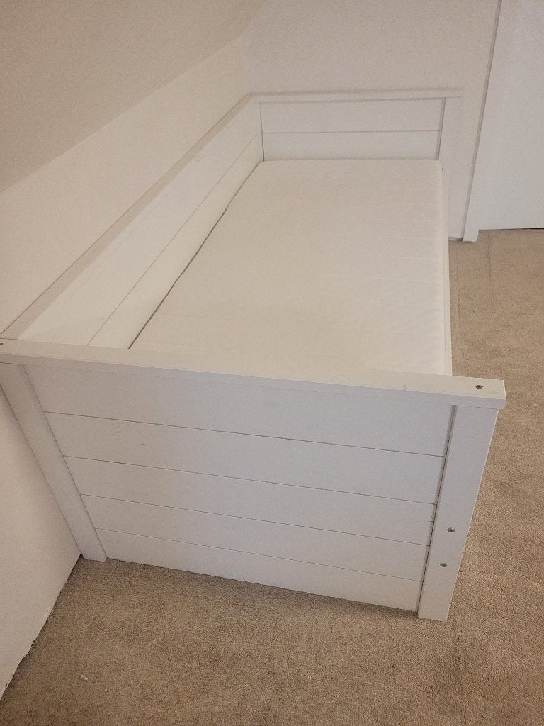 Slaapbank 1 persoon, Ophalen, Eenpersoons, 100 cm, Gebruikt