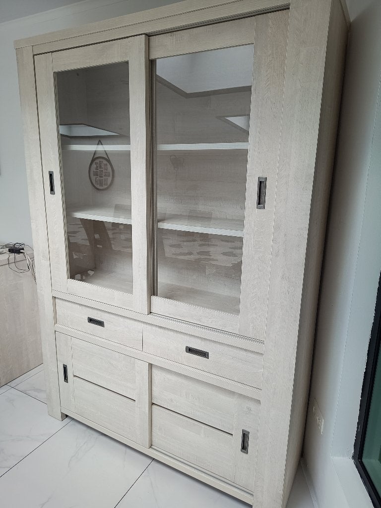 Salle a manger complète, Maison & Meubles, Enlèvement, Comme neuf, 6 à 8 chaises