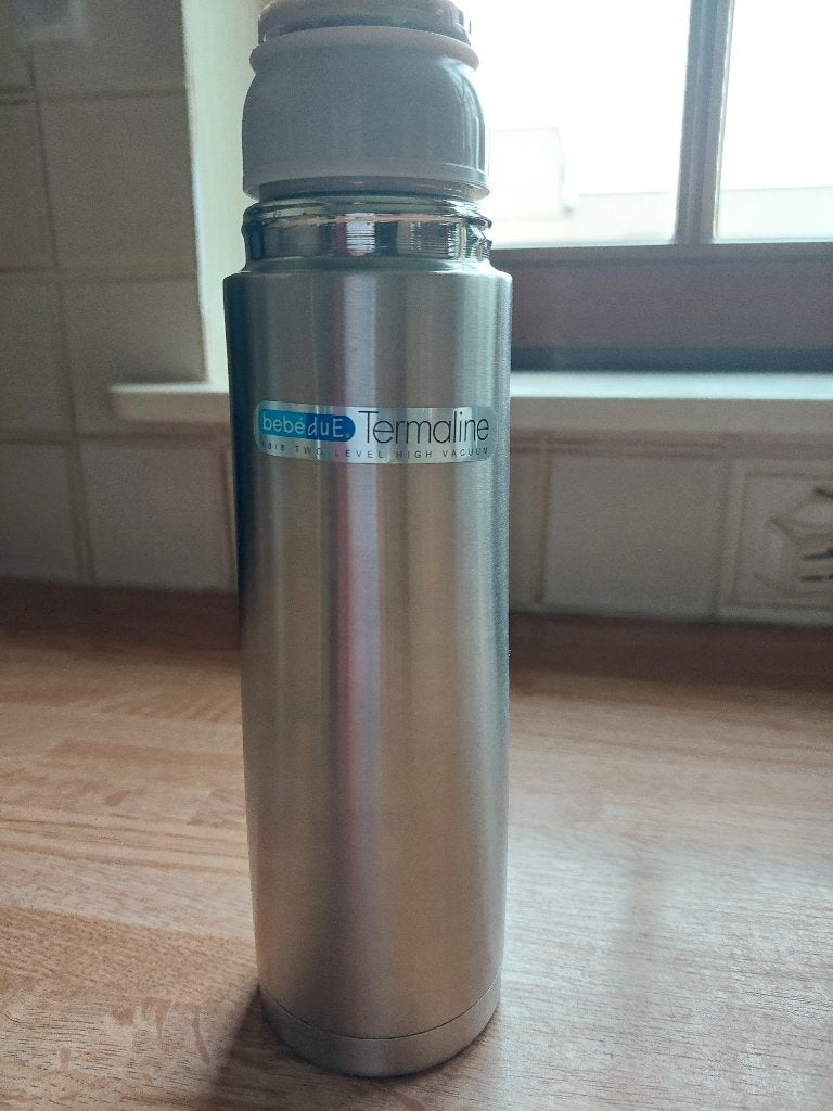 Thermos vloeistoffen Bebe Due (koud & warm) - 500ml, Kinderen en Baby's, Babyvoeding en Toebehoren, Zo goed als nieuw, Flessen- of potjesverwarmer