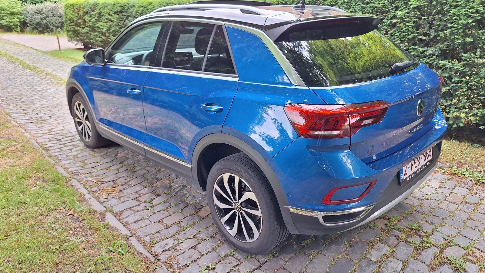 Superbe T-Roc 1.0 tsi business 2023 pano 52km, Autos, Achat, Euro 6, Noir, Particulier