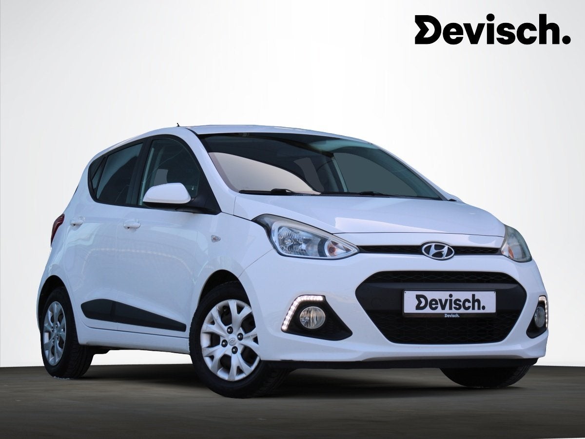 Hyundai i10 1.0 GO! M5 *GARANTIE*BLUETOOTH*CC* (bj 2016), Auto's, Voorwielaandrijving, Gebruikt, 48 kW, Wit