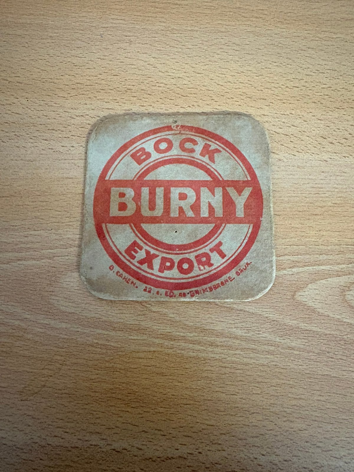 Aalst vooroorlogs Burny Export Bock, Verzamelen, Ophalen of Verzenden