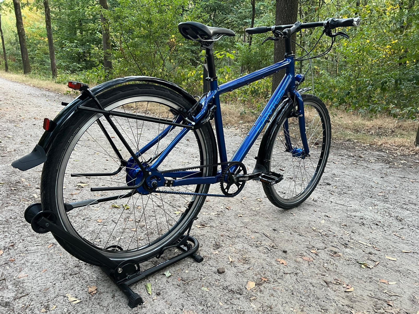 Santos Travel Lite 49 cm Rohloff Son Riem Magura HS 33, Ophalen of Verzenden, Zo goed als nieuw