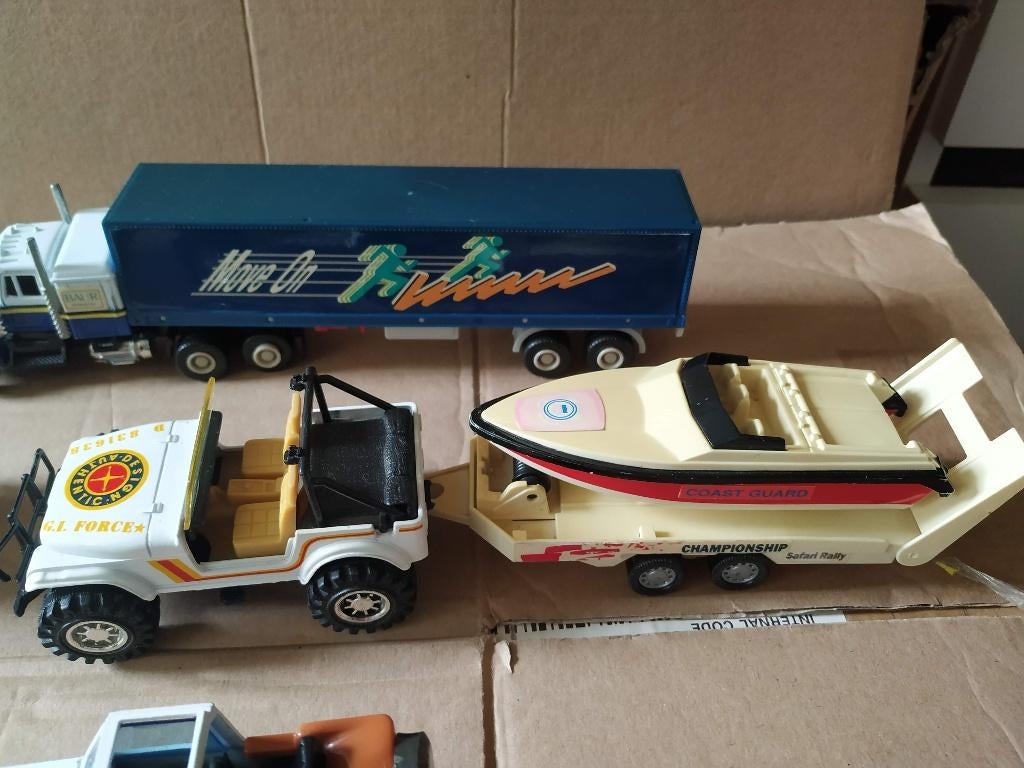 set jeep´s met aanhanger voor bv bootvervoer, caravan, moto, Ophalen of Verzenden
