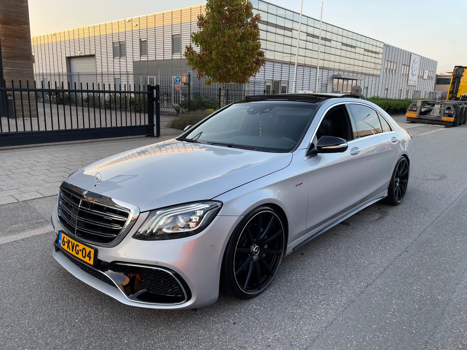 Mercedes S350 d Lang 63 AMG Massage Pano Full!, Autos, Mercedes-Benz, Particulier, Classe S, Caméra de recul, Diesel, Enlèvement