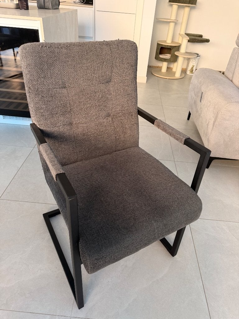 EETKAMERSTOELEN, Ophalen, Gebruikt, Vijf, Zes of meer stoelen, Stof