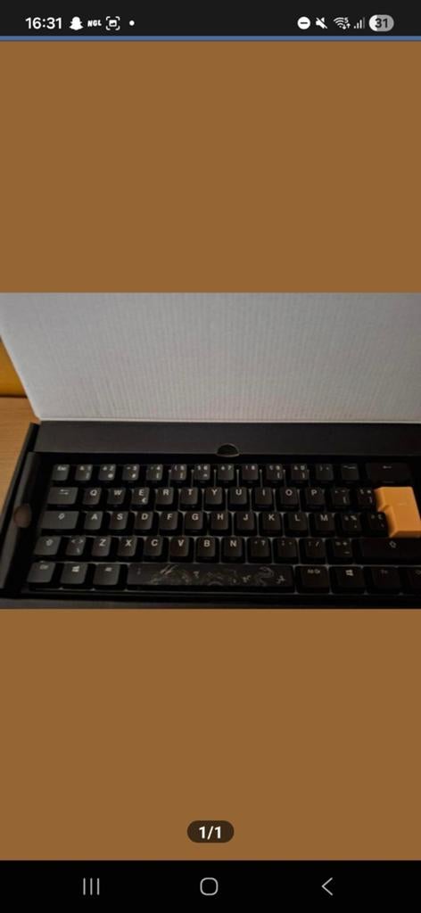 À vendre Ducky One 3 Mini !, Informatique & Logiciels, Claviers, Neuf, Clavier gamer, Enlèvement, Qwerty