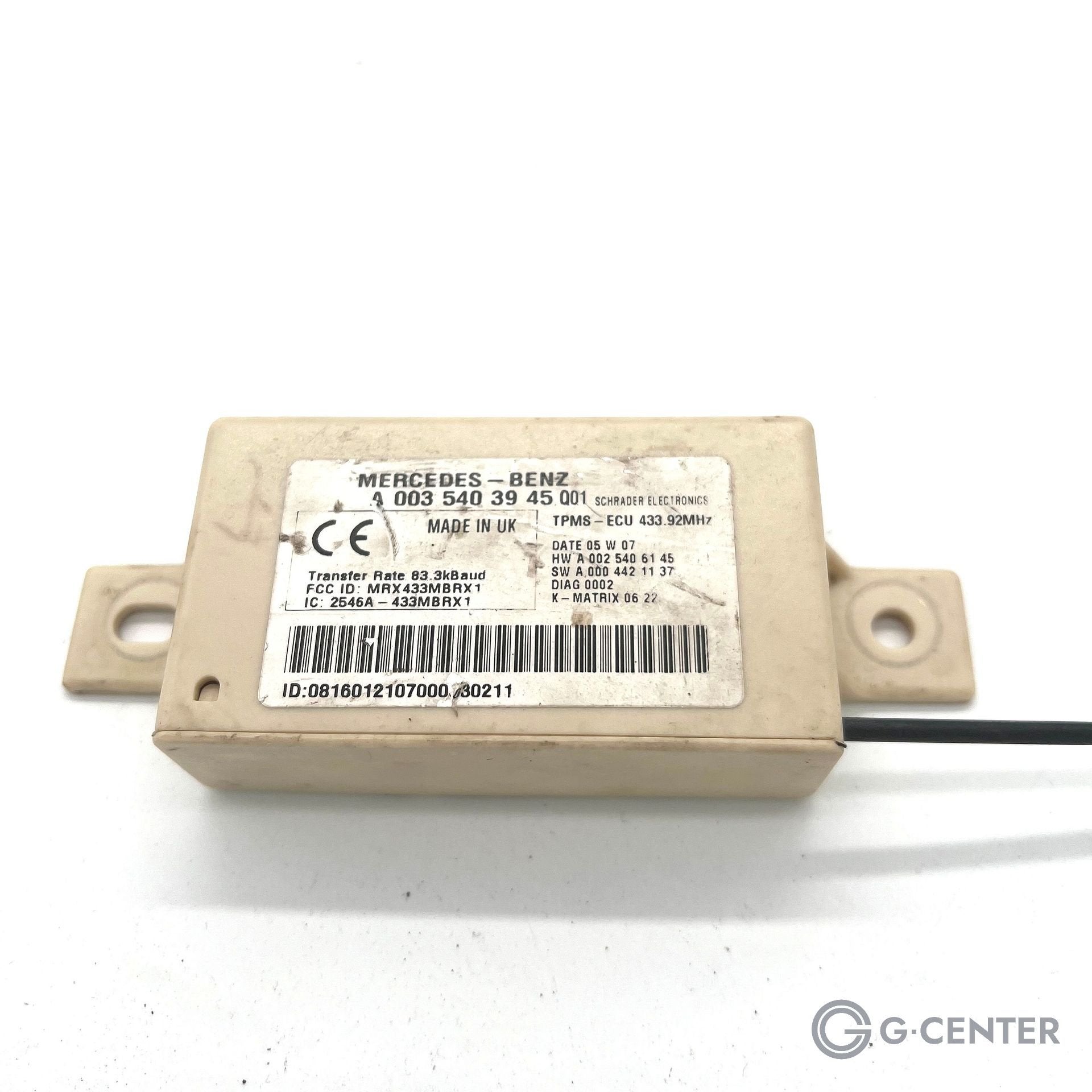 Mercedes-Benz Classe G Module TPMS A0035403945 Contrôle du c, Autos : Pièces & Accessoires, -, Utilisé, -, BOVAG membre
