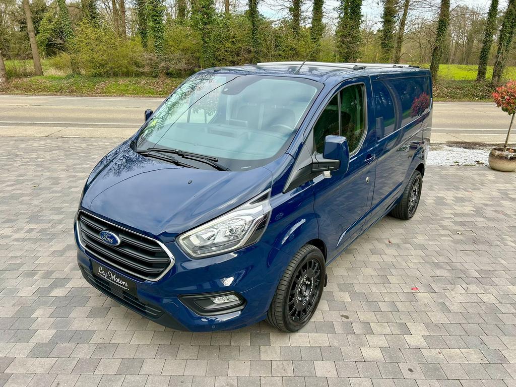 170 PK !! | FORD TRANSIT CUSTOM | BTW WAGEN, Auto's, Ford, Euro 6, Android Auto, Bedrijf, Diesel