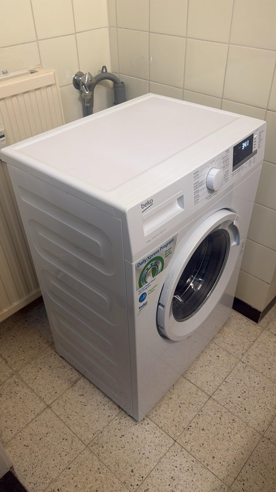 Wasmachine 6km BEKO perfecte staat, 6 à 8 kg, Enlèvement, Comme neuf, Classe énergétique A ou plus économe