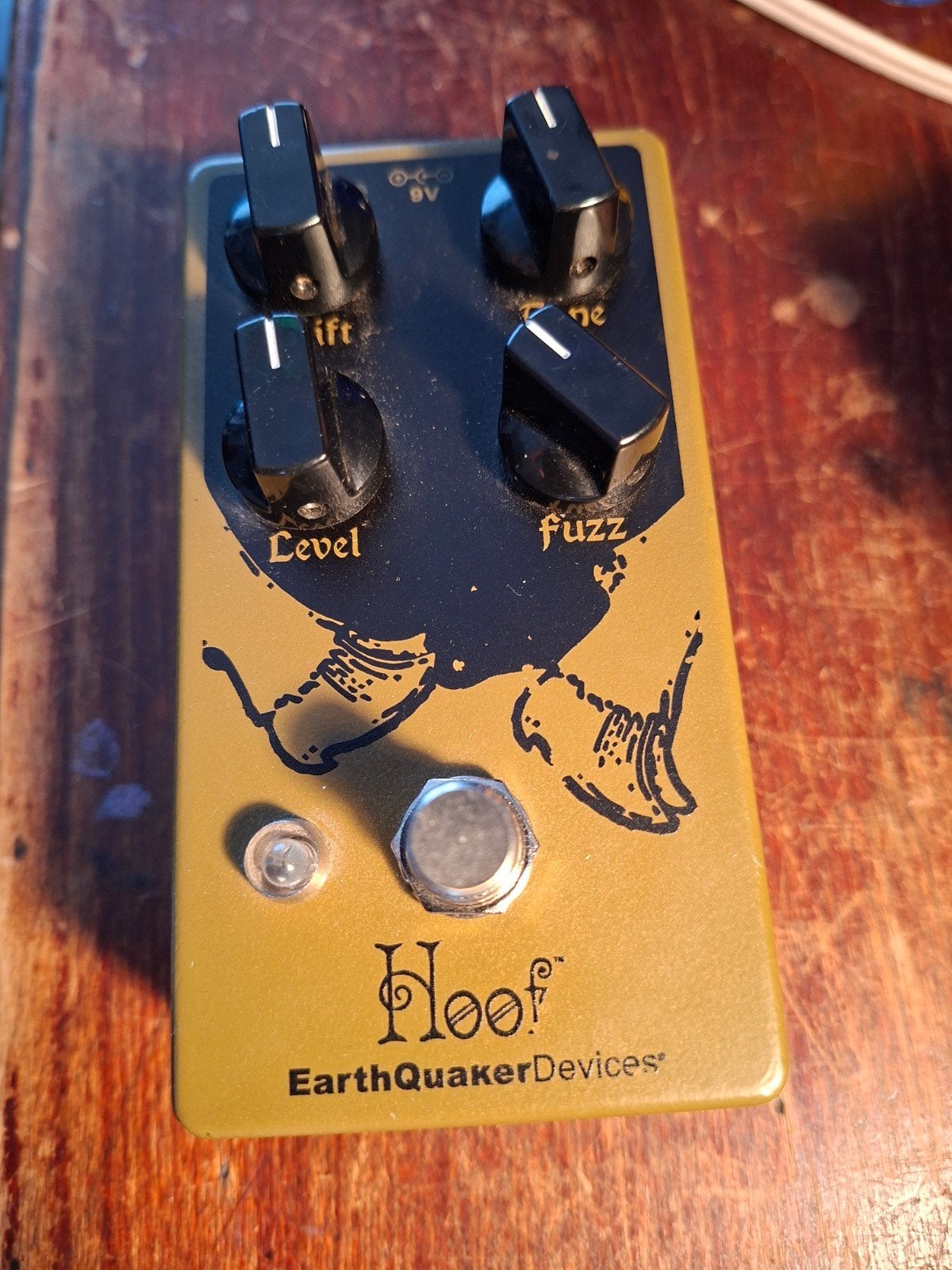 EarthQuaker Devices Hoof Hybrid Fuzz, Muziek en Instrumenten, Ophalen of Verzenden, Gebruikt, Distortion, Overdrive of Fuzz