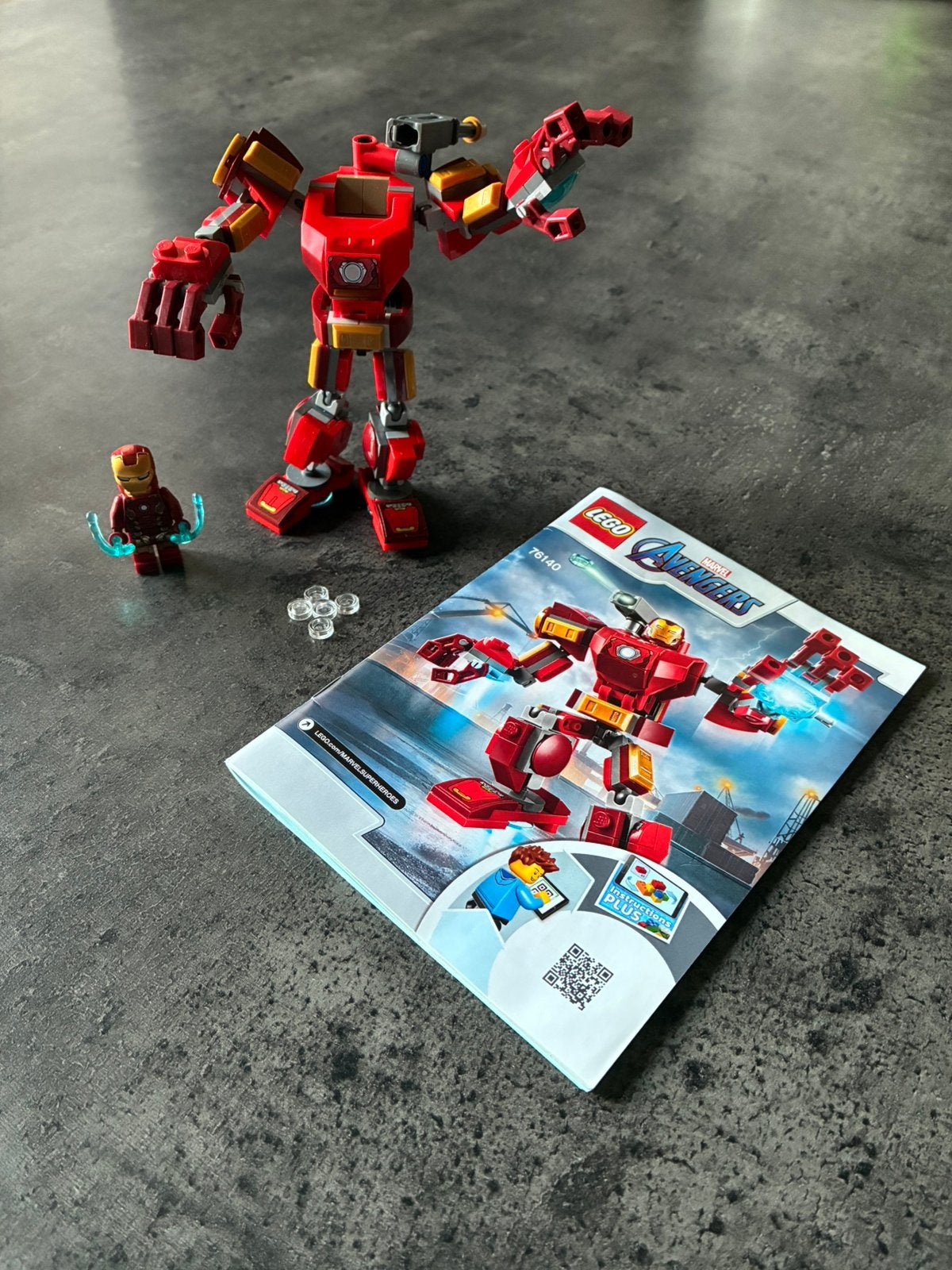 Lego Iron Man Mecha (76140), Enlèvement ou Envoi, Marvel, Lego, Ensemble complet