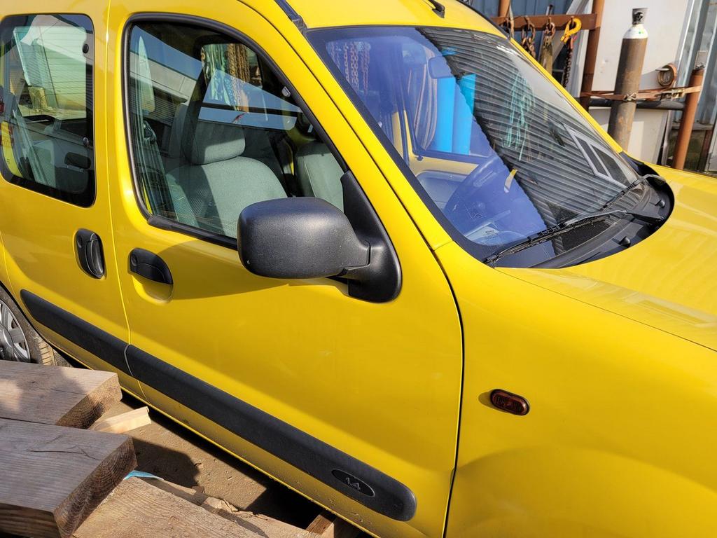 renault kangoo deuren bumper scherm motorkap bekleding achte, Auto-onderdelen, Ophalen, Gebruikt, -, Renault