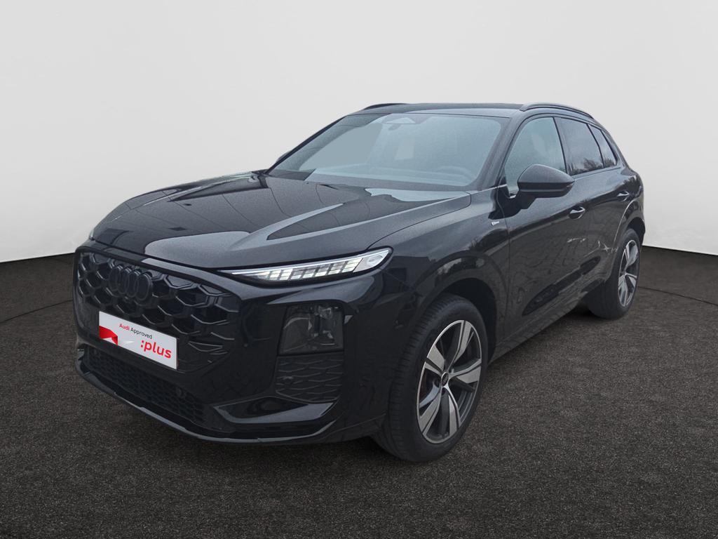 Audi Q3 SUV Q3 SUV 1.5 TFSI MHEV S line S tronic, Auto's, Audi, Automaat, Airbags, Zwart, https://public.car-pass.be/vhr/438fd1ca-8ae5-4b3c-929a-cc750f9bfaae