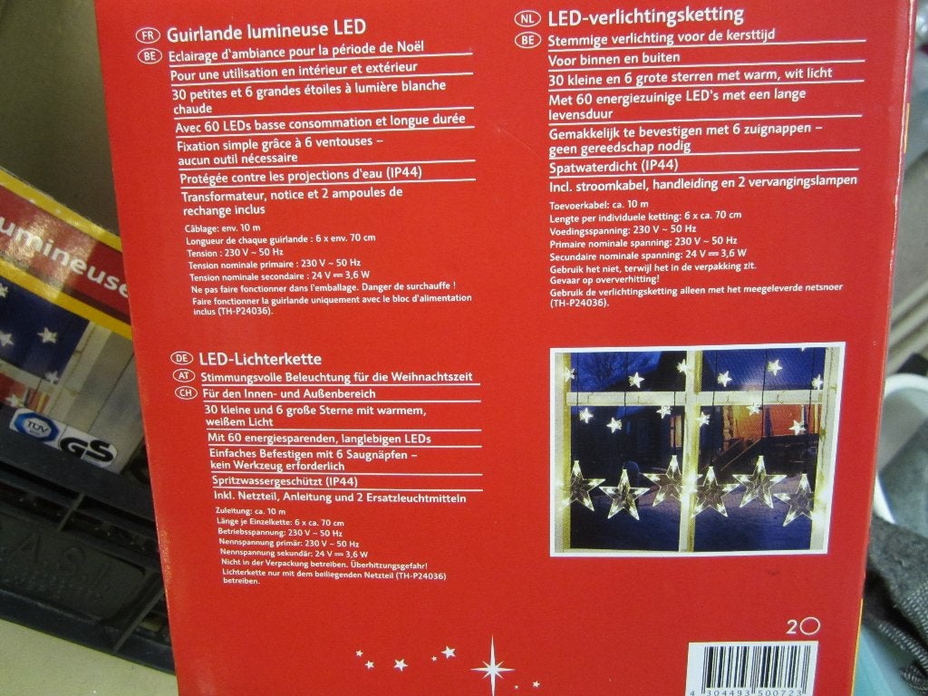 Kerstverlichting, Ophalen of Verzenden, Zo goed als nieuw