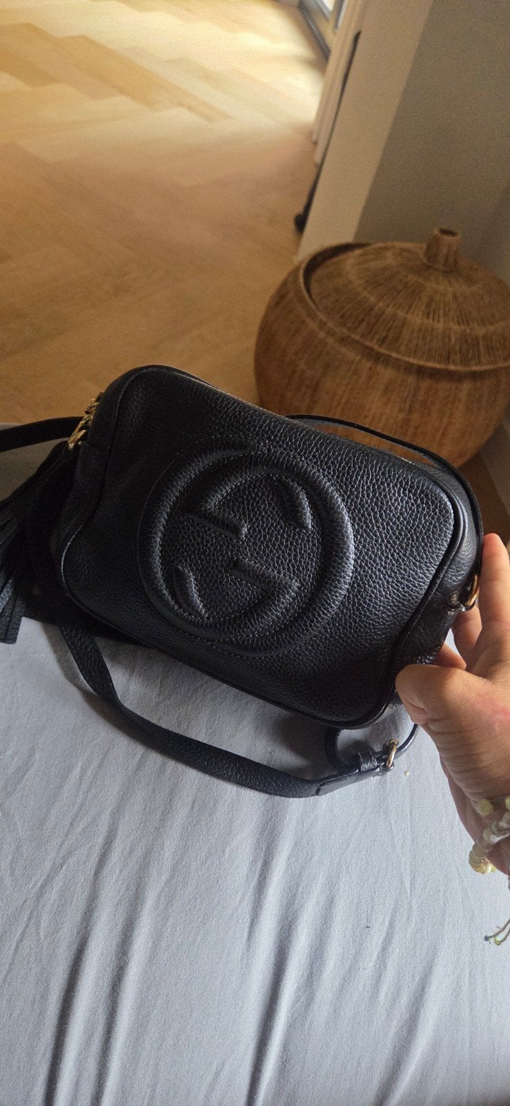 Gucci bag monogram, Overige merken, Gebruikt, Zwart, Ophalen of Verzenden