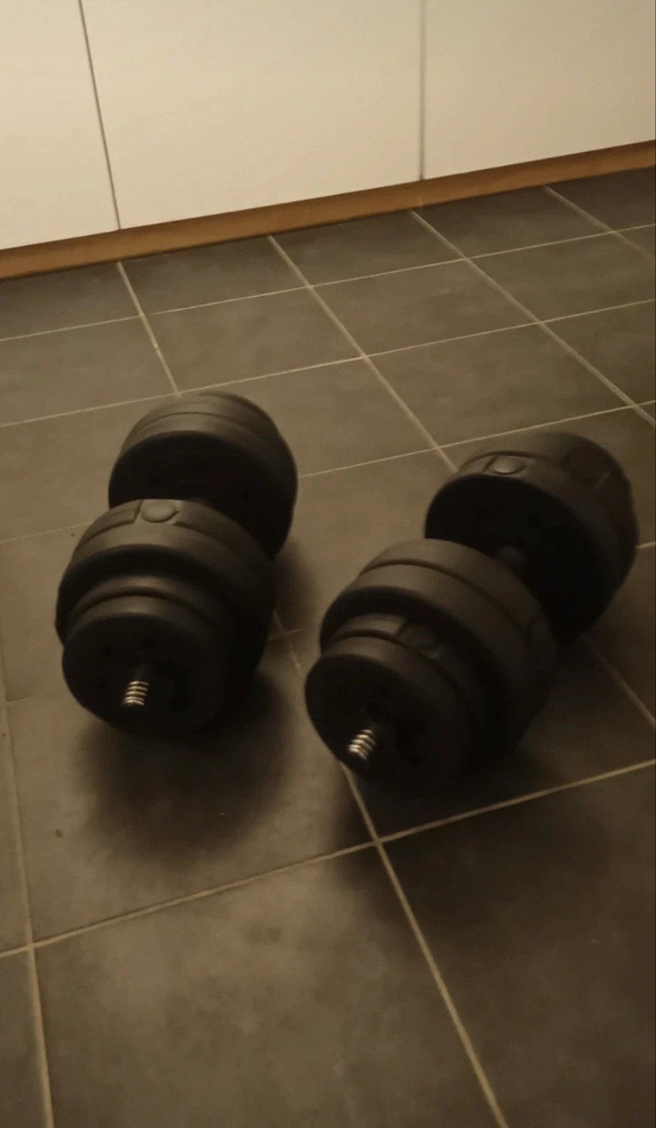 halters set, Ophalen of Verzenden, Dumbbell