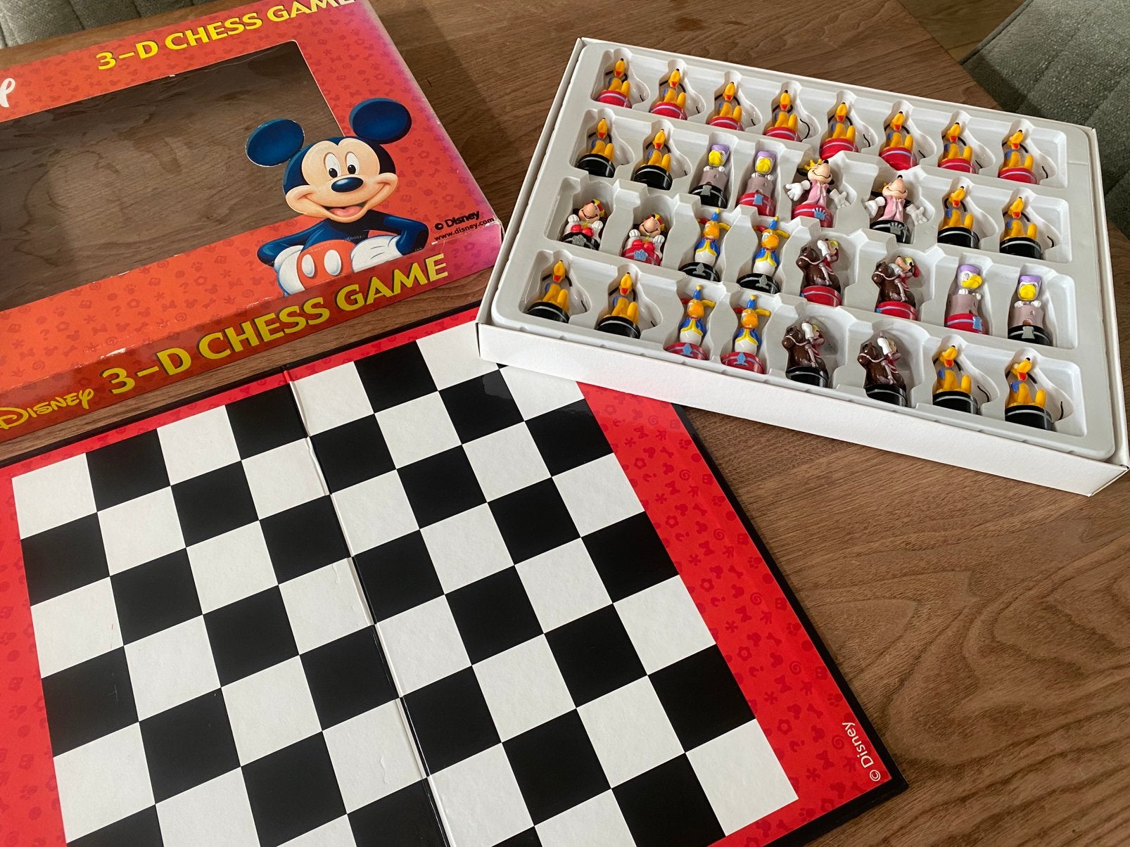 Disney schaakbord, Hobby en Vrije tijd, Gezelschapsspellen | Bordspellen, Ophalen, Zo goed als nieuw