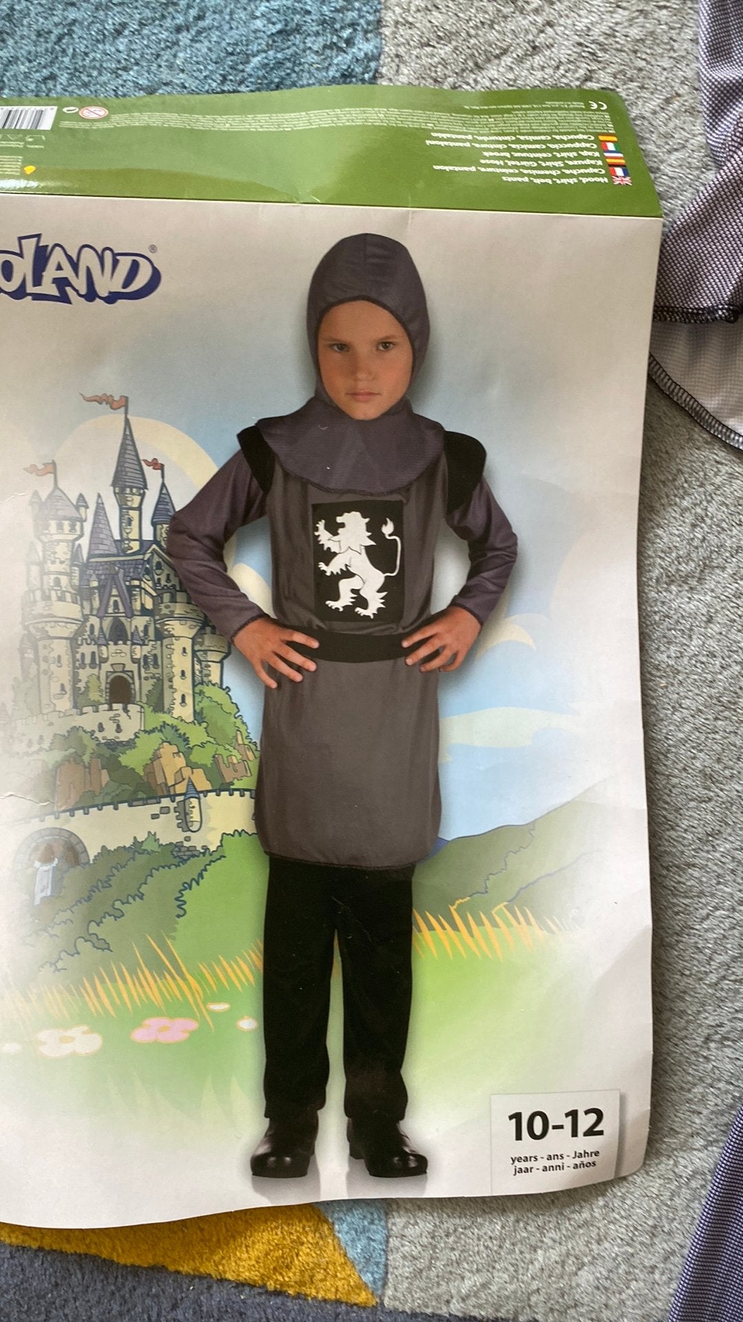 Ridder kostuum 140-152cm 10-12 years, Kinderen en Baby's, Ophalen, Zo goed als nieuw