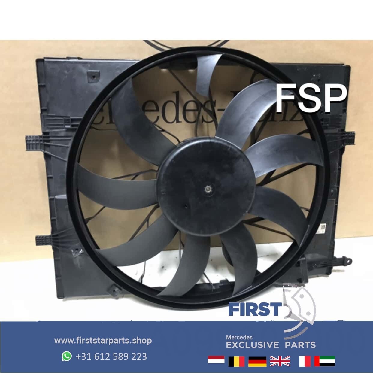A0999069000 C E S GT Klasse 63 AMG Ventilator Koelvan Merced