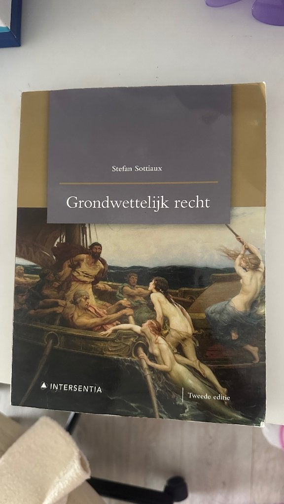 Grondwettelijk recht, Boeken, Ophalen, Zo goed als nieuw, Hoger Onderwijs, Intersentia