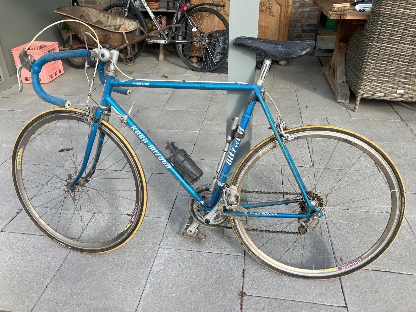 Racefiets Koga Miyata Roadflyer, Fietsen en Brommers, Ophalen, Gebruikt, 10 tot 15 versnellingen, Koga Miyata
