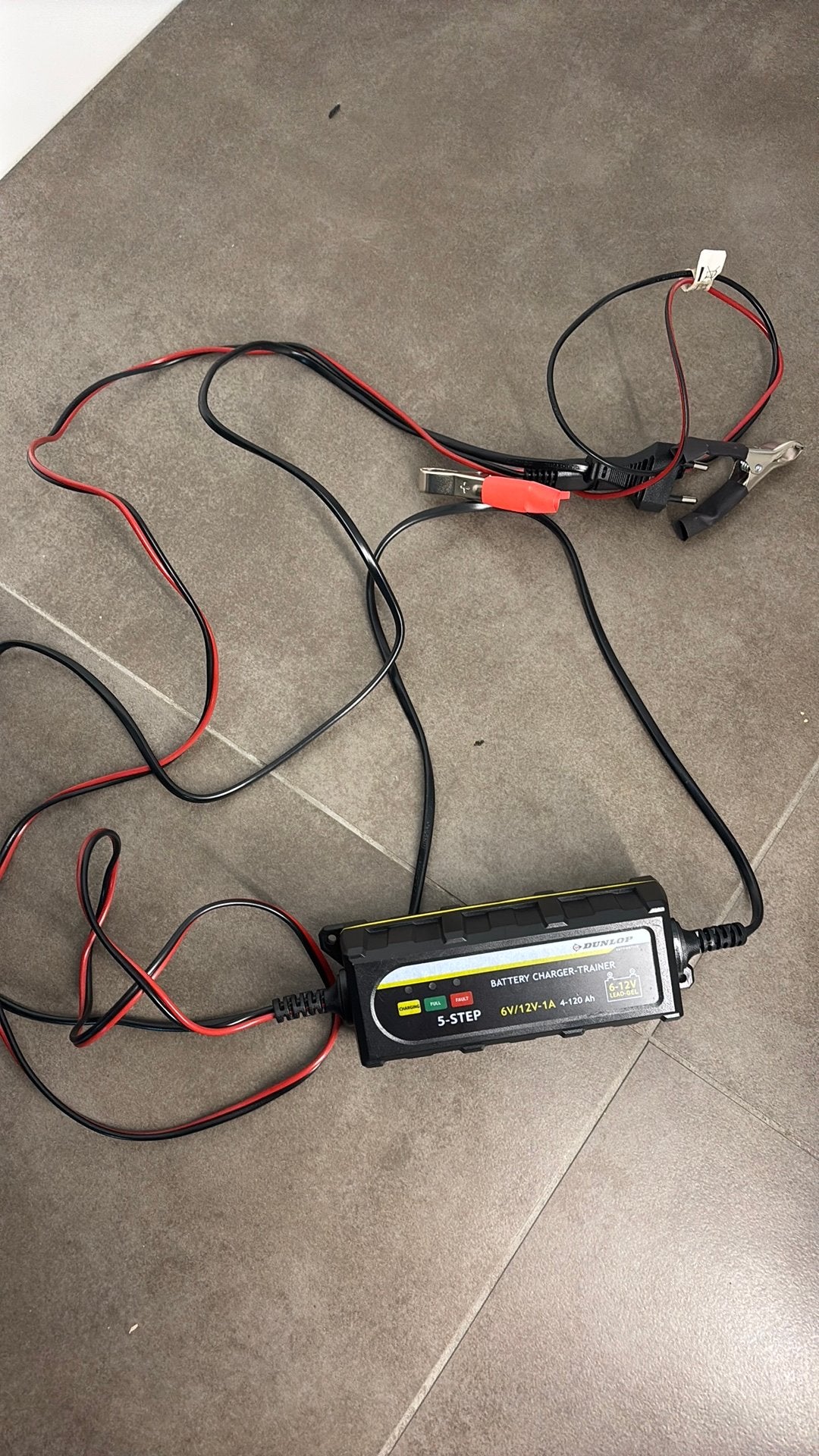 Druppellader 12 volt, Ophalen