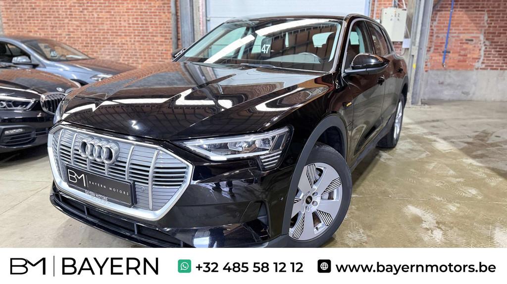 Audi e-tron 50 quattro Elektrisch Navi LED Garantie, Auto's, Audi, Automaat, Stof, Gebruikt, Zwart