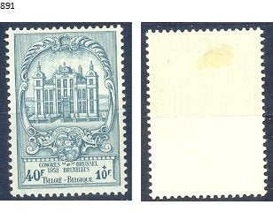 postzegels, Postzegels en Munten, Ophalen of Verzenden, Spoor van plakker