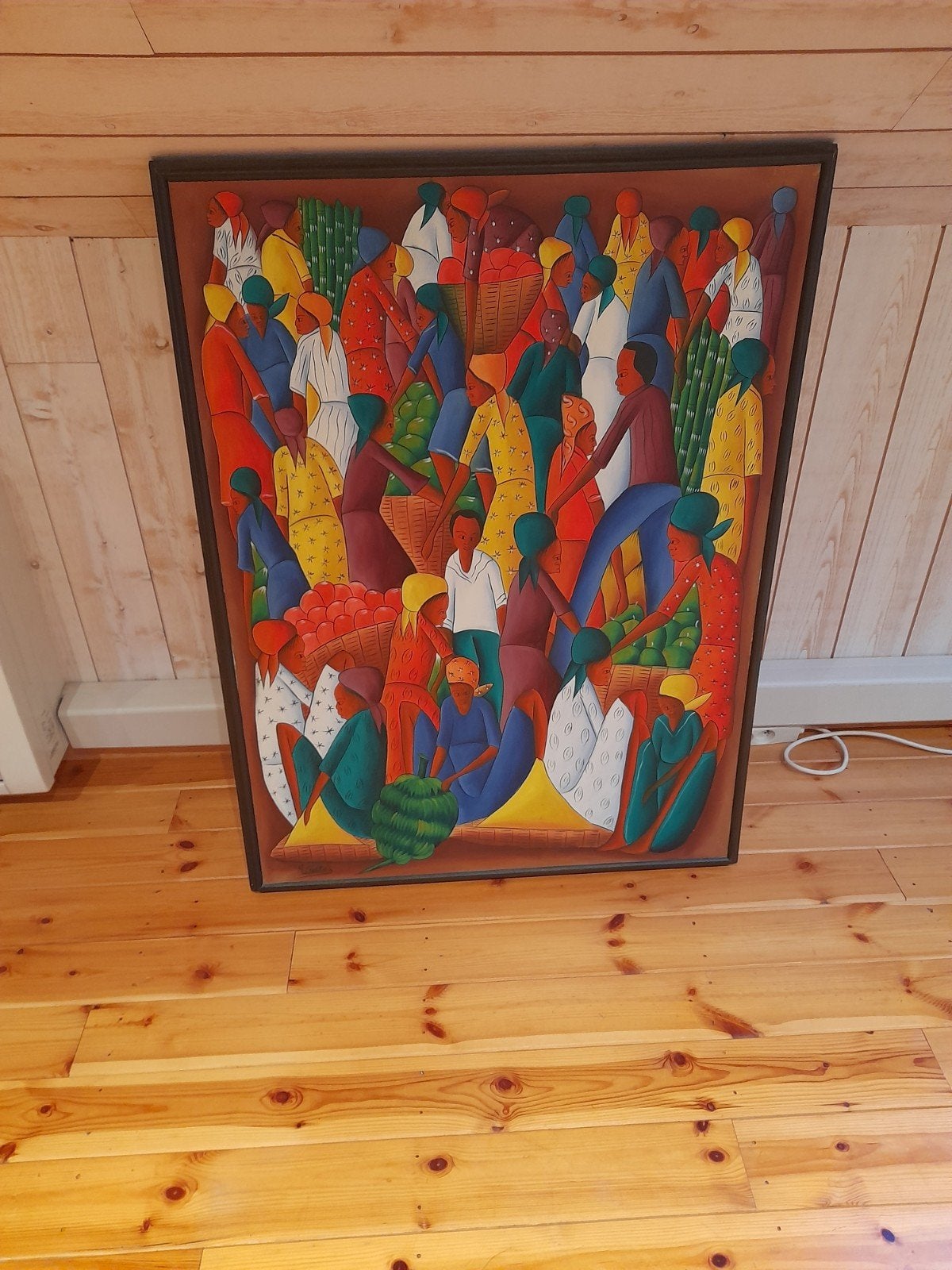 Caraibisch schilderij, Antiek en Kunst, Ophalen