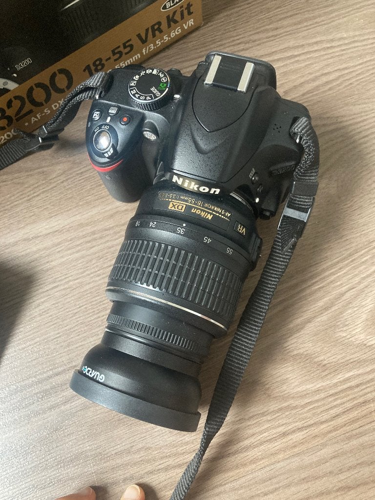 Nikon D3200, Ophalen, Oplader, Spiegelreflex, Handmatige focus