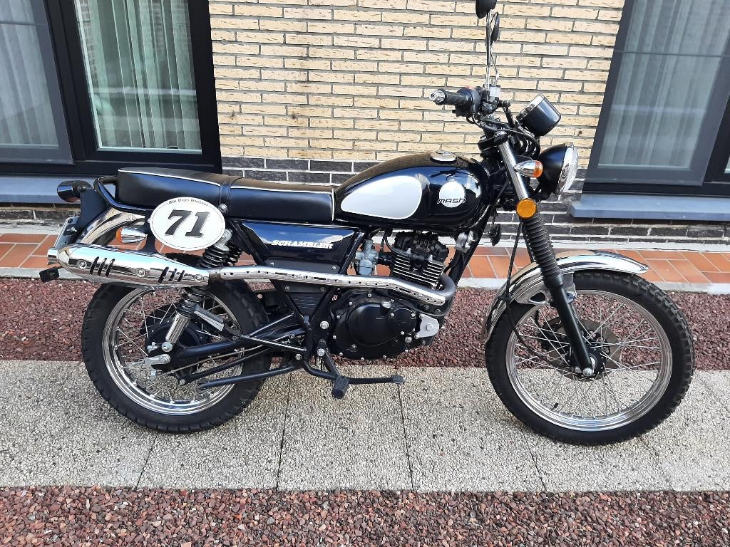 Mash 125cc in topstaat scrambler, Gebruikt, Particulier, 125 cc, 11 kW of minder