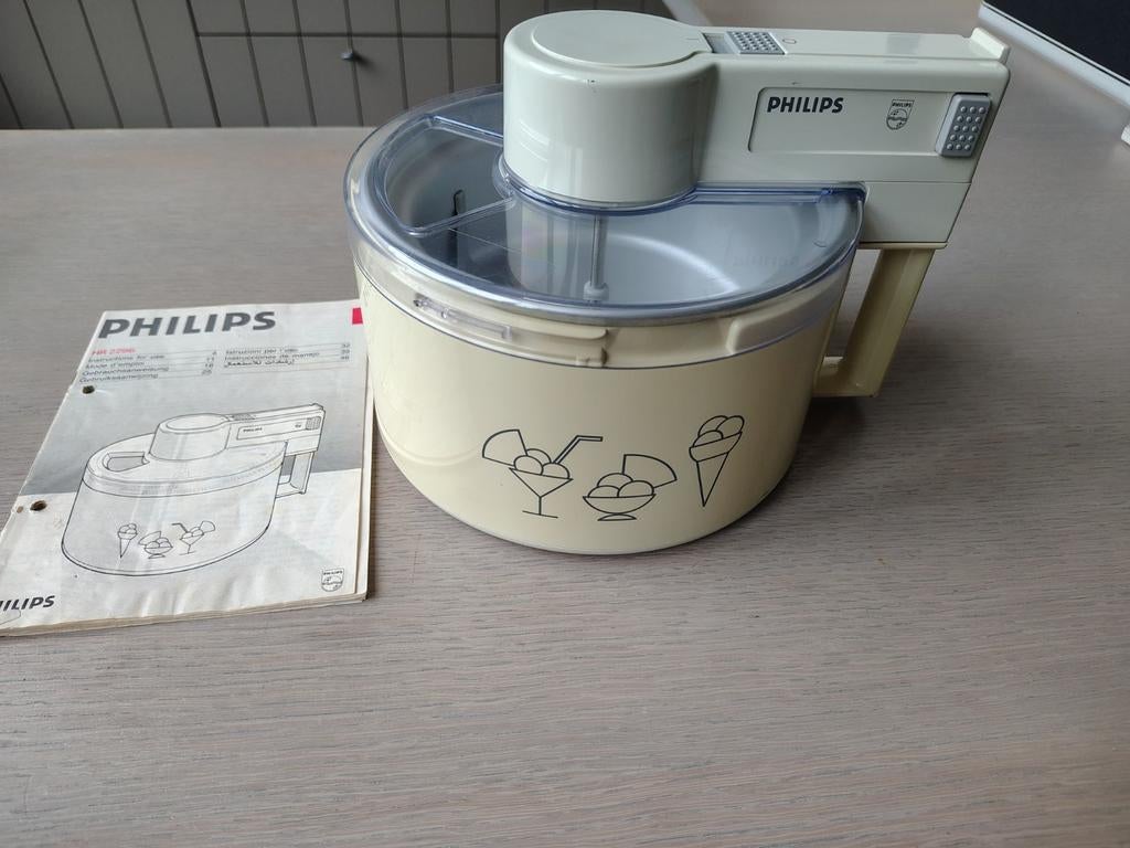 Ijsmaker Philips HR2296 met receptenboekje, Enlèvement