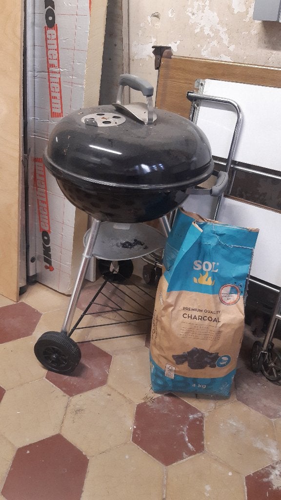 BBQ Weber, Tuin en Terras, Ophalen, Gebruikt, Weber