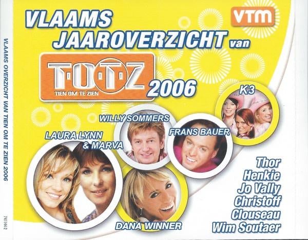 Tien om te Zien - Vlaams Jaaroverzicht 2006 (2CD), Ophalen of Verzenden