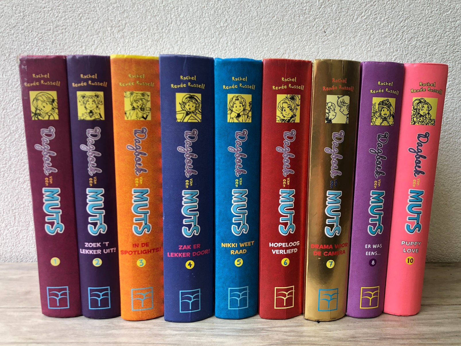 Dagboek van een muts - 9 boeken, Boeken, Kinderboeken | Jeugd | 10 tot 12 jaar, Ophalen, Zo goed als nieuw