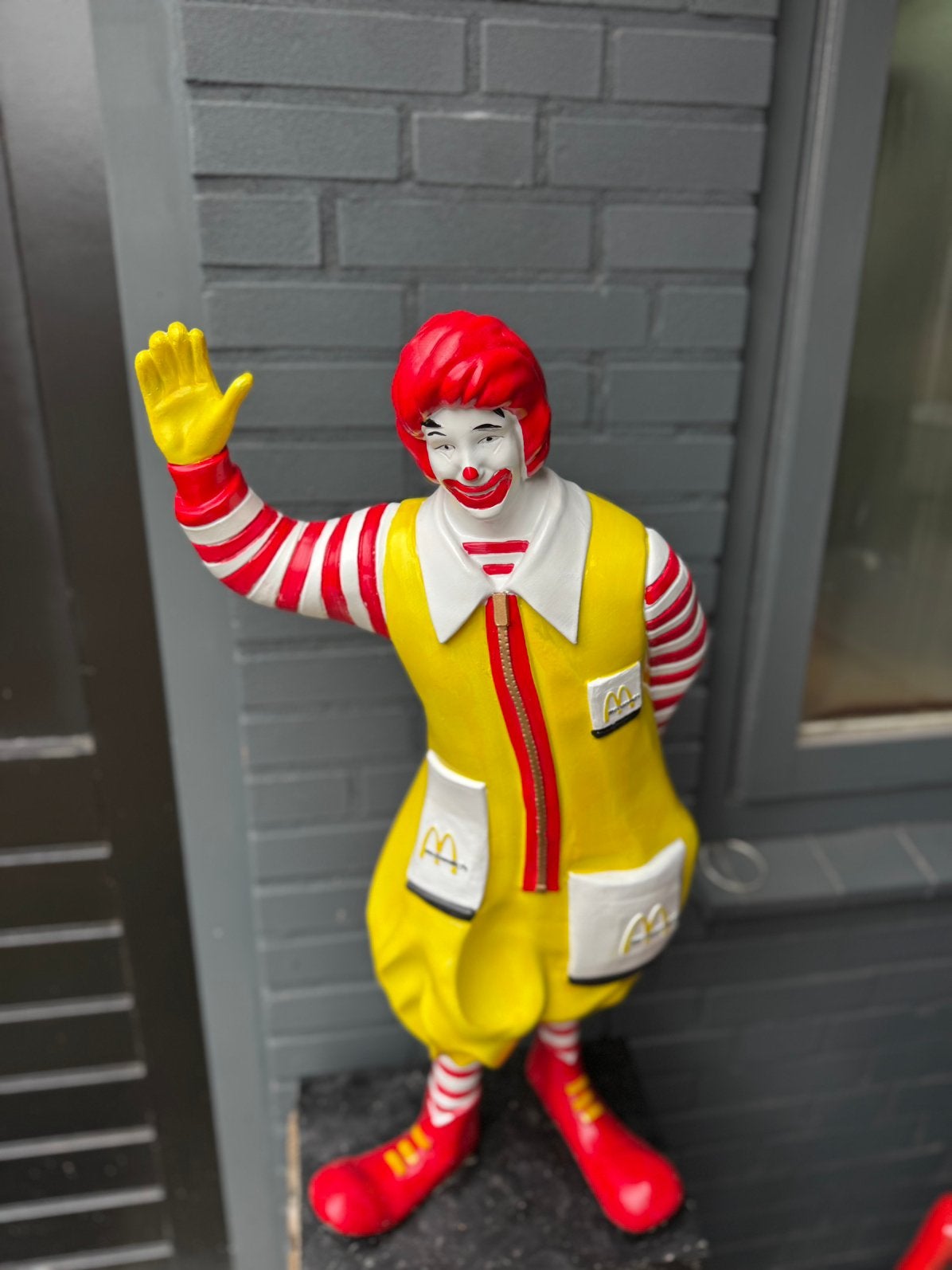 Ronald MC Donalds beeld, Ophalen, Reclamebord, Gebruikt, .