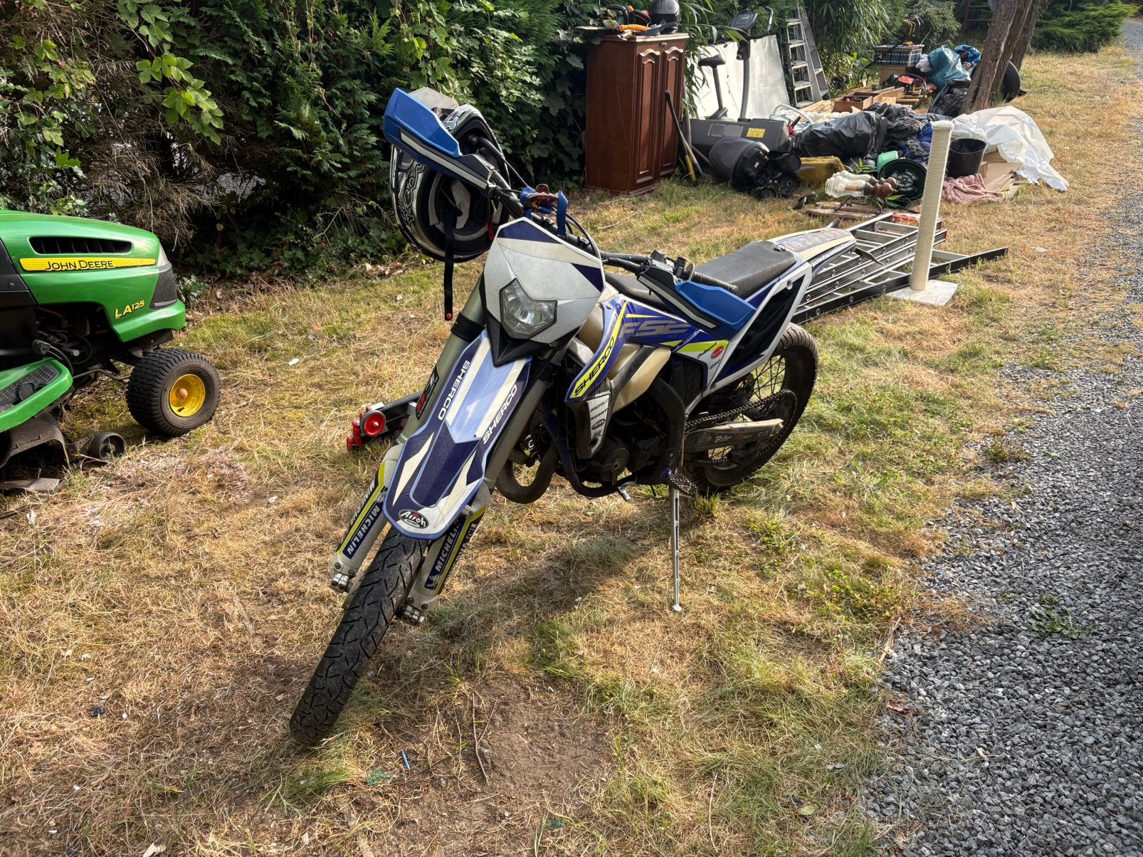 Sherco 125. 2tact, Ophalen, Zo goed als nieuw