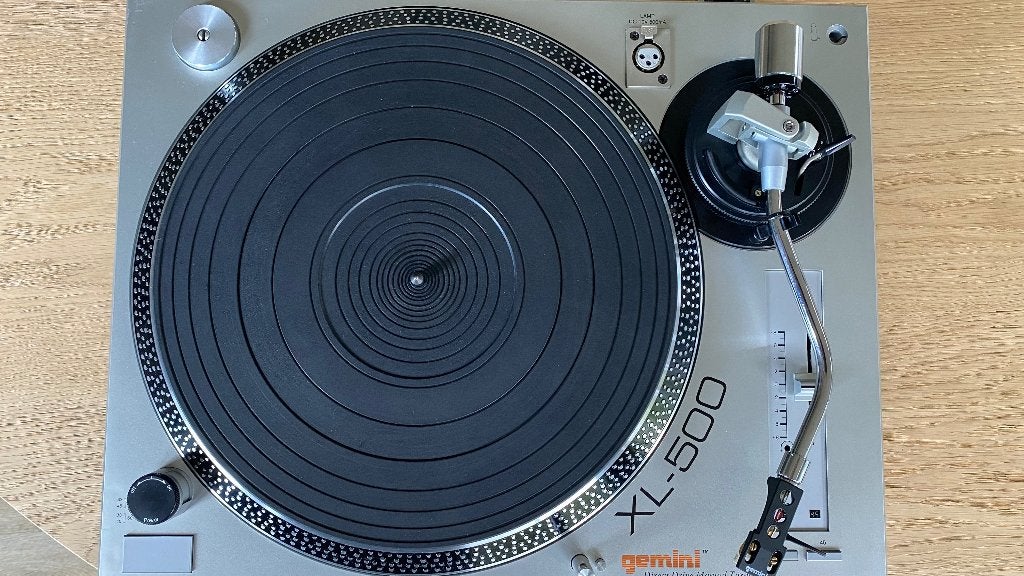 Platendraaier Gemini XL500 Direct Drive, TV, Hi-fi & Vidéo, Tourne-disques, Autres marques, Réglage pitch, Tourne-disque, Enlèvement
