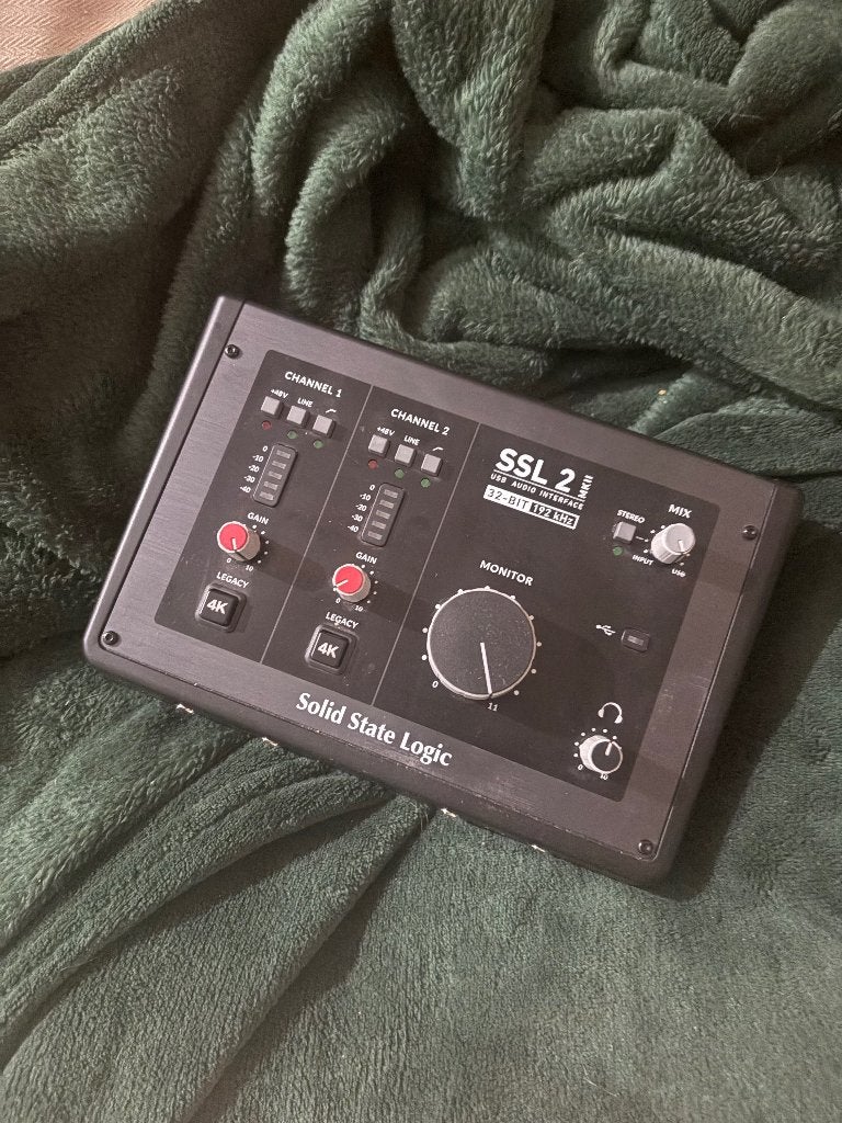 SSL 2 MKII USB Interface, Audio, Tv en Foto, Professionele apparaten, Ophalen, Zo goed als nieuw, Audio