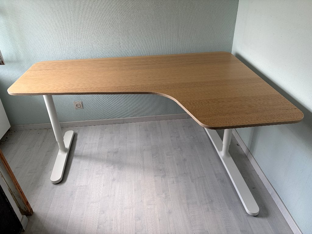 Bueau d'angle IKEA - BEKANT, Maison & Meubles, 160 cm, Utilisé, IKEA, 110 cm
