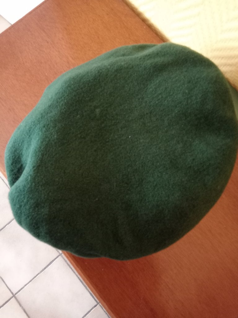 Béret vert dû 2 cod ABL Para commando original, Verzamelen, Militaria | Algemeen, Verzenden
