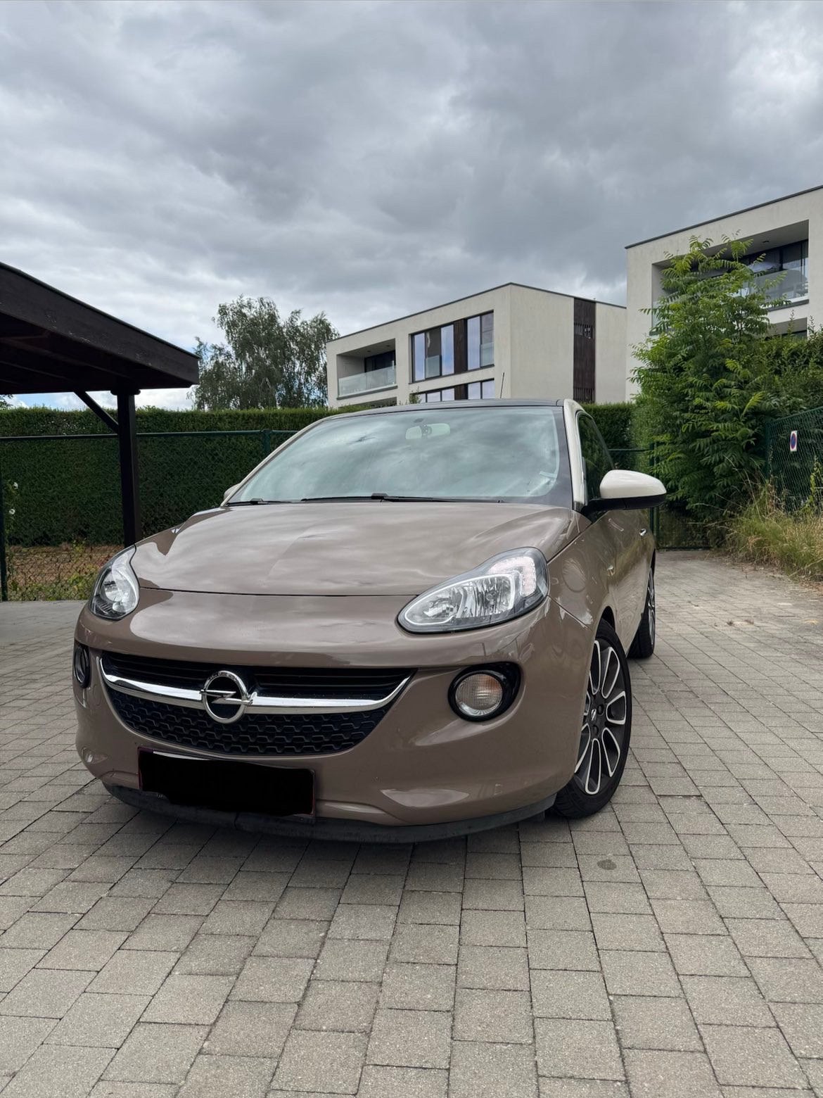 Opel Adam 2013, Autos, Opel, Cuir, Euro 5, Beige, Entreprise