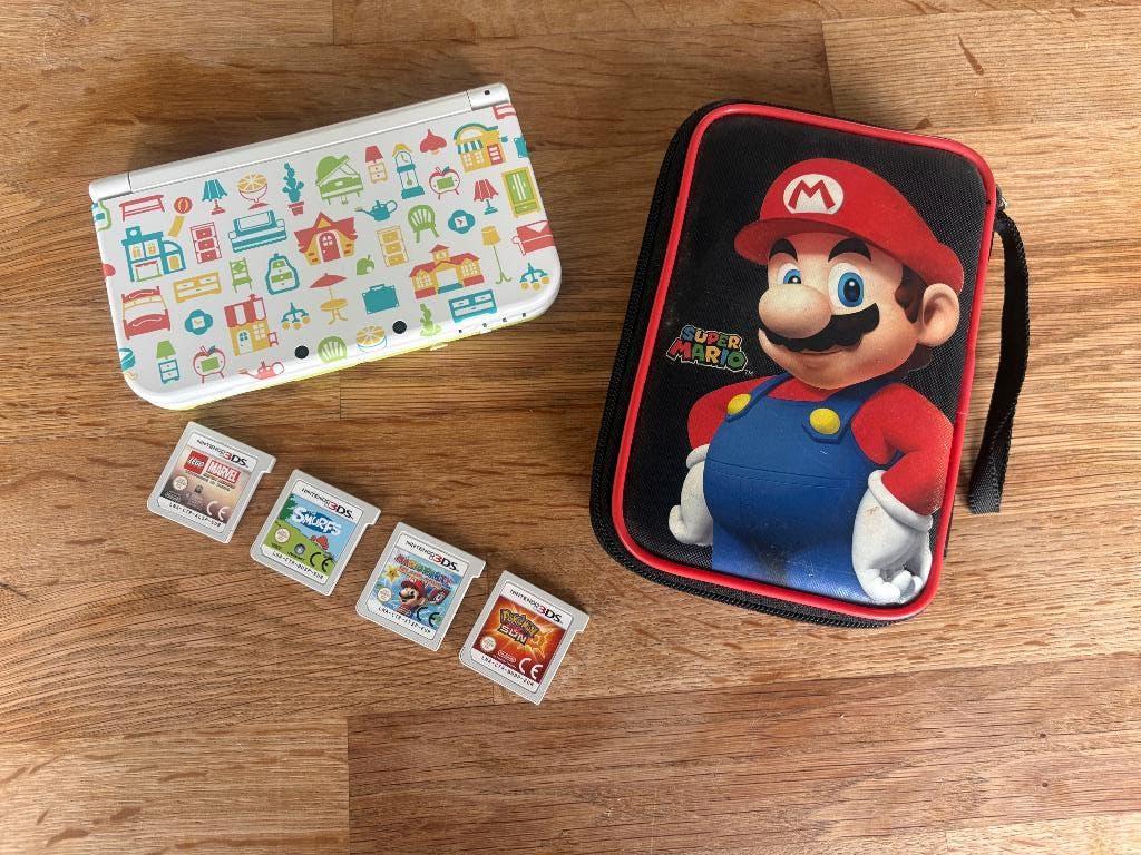Nintendo 3DS XL Happy Home Designer Edition + Games + hoes, Games en Spelcomputers, Spelcomputers | Nintendo 2DS en 3DS, Gebruikt
