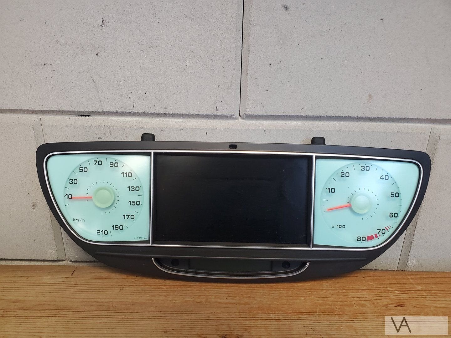 Peugeot 807 Citroen C8 navigatie display + teller 1499138080, Gebruikt, -, -, Ophalen of Verzenden