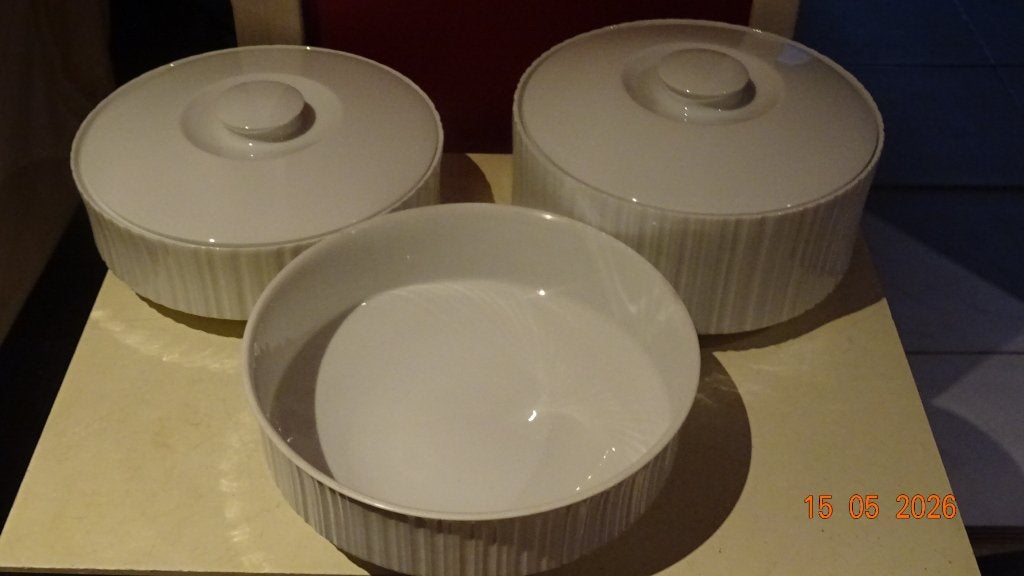 servies voor 12 personen, Ophalen
